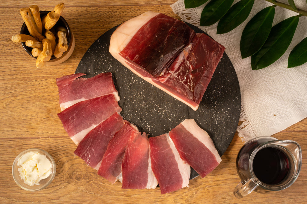 Prosciutto Lucano Artigianale Senz'Osso – Trancio da 800 g